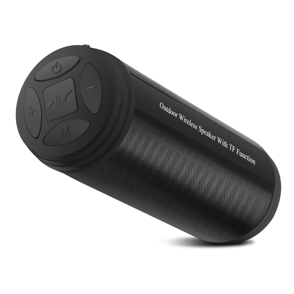 ZAPET 10W Speaker Wireless Stereo Column Portable Outdoor Waterproof Speaker Box Loudspeaker with AUX TF FM Raduo