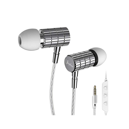 Earphones, Tintec In-ear Earbuds Stereo Headphones High Definition, Tangle Free, Noise Isolation, Heavy Deep Bass