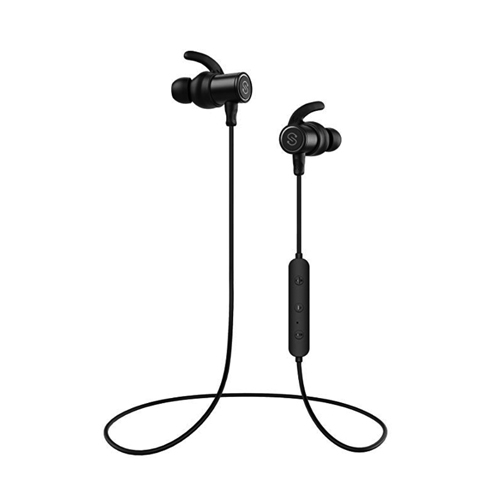 SoundPEATS Magnetic Wireless Earbuds  Headphones Sport In-Ear IPX 6 Sweatproof Earphones (Super sound quality  4.1, 8 Hours Play Tim