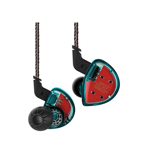 KZ ES4  IEM Earphones Flame Headphones Waterproof IPX7