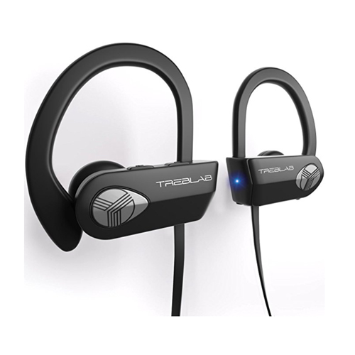 TREBLAB XR500 Headphones, Best Wireless Earbuds for Sports, Running Gym Workout
