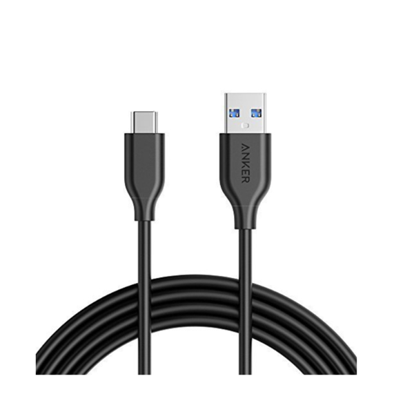 USB C Charger, Anker PowerLine USB C to USB 3.0 Cable (6ft) with 56k Ohm Pull-up Resistor