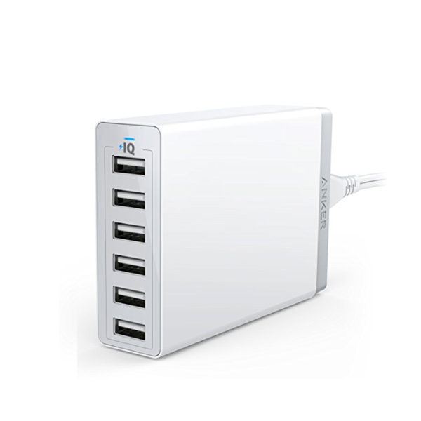 Anker 60W 6-Port USB Wall Charger