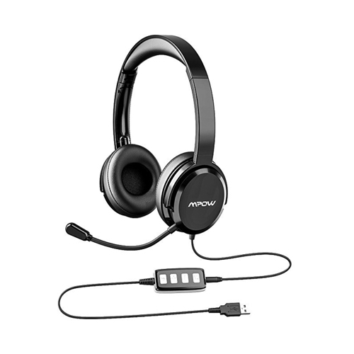 Mpow 218 PC Headset, USB Headset/3.5mm Computer Headset