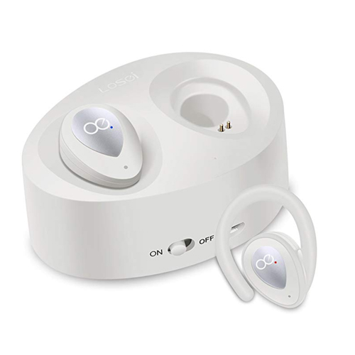 Headphones, Losei Dual Wireless Earbuds True Mini Twins Stereo Headset V4.1 Earphones