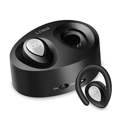 Headphones, Losei Dual Wireless Earbuds True Mini Twins Stereo Headset V4.1 Earphones