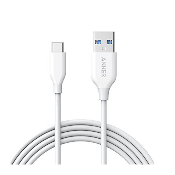 USB C Charger, Anker PowerLine USB C to USB 3.0 Cable (6ft) with 56k Ohm Pull-up Resistor