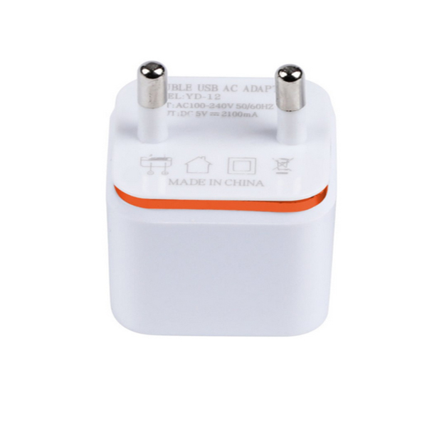 Dual USB Cell Mobile Phone Charger