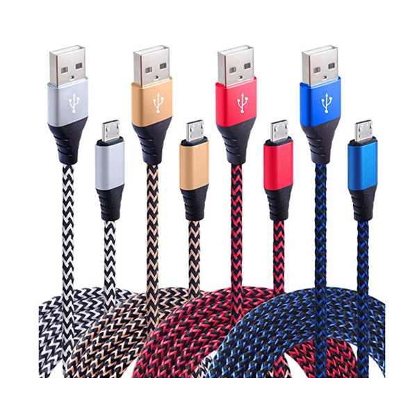 4 in 1 Charge Sync Cable for iPhone 8 with Micro USB 3.0 for iPhone 8