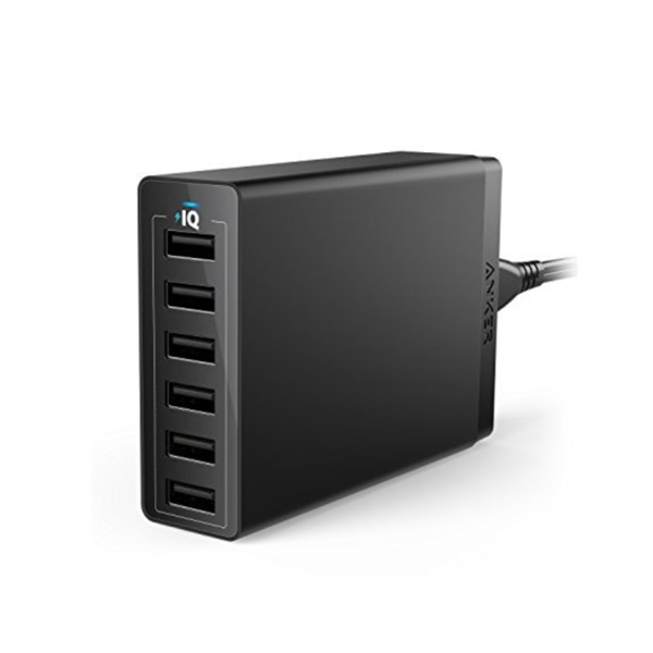 Anker 60W 6-Port USB Wall Charger